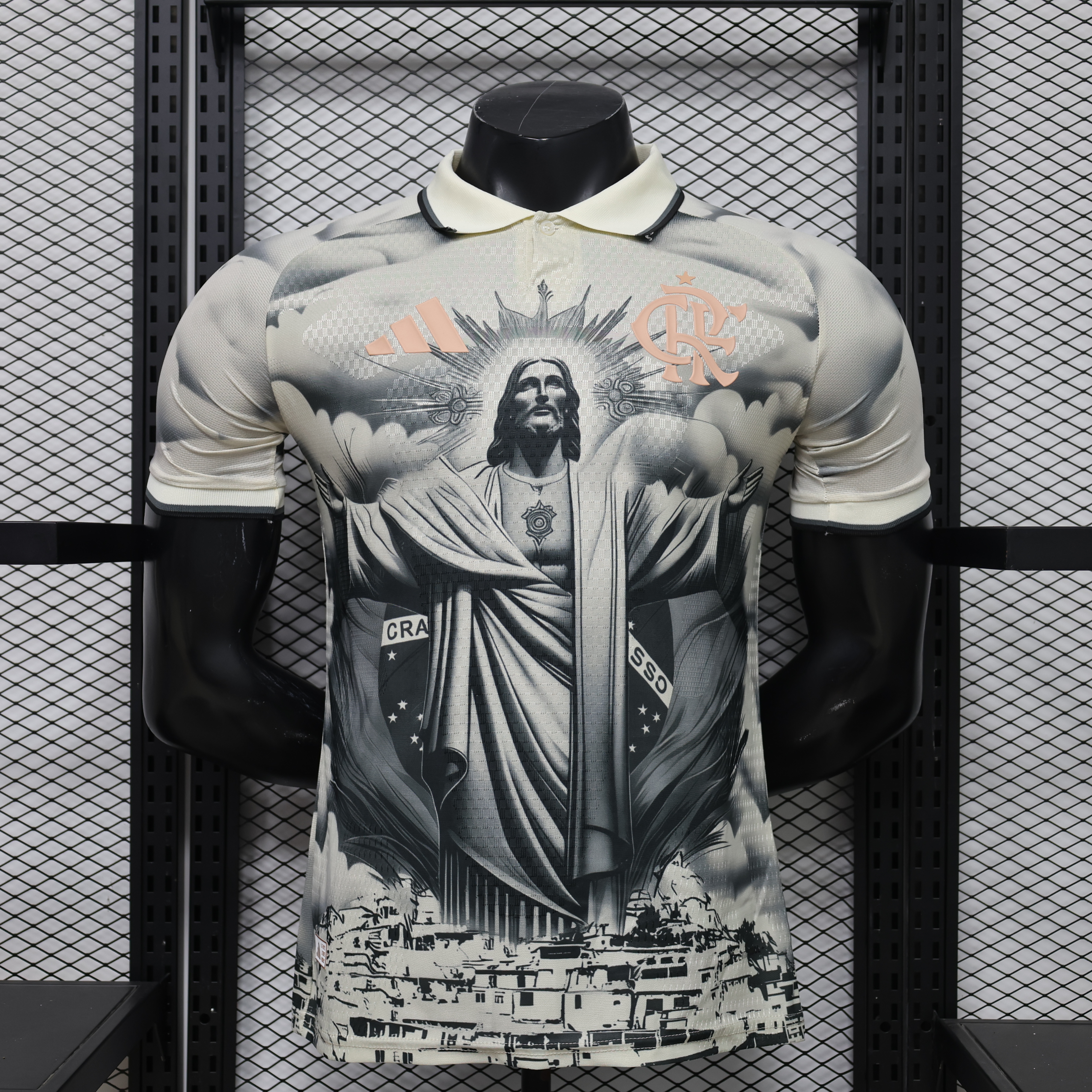Flamengo "Manto Sagrado" Special Edition Jersey — Cristo Redentor