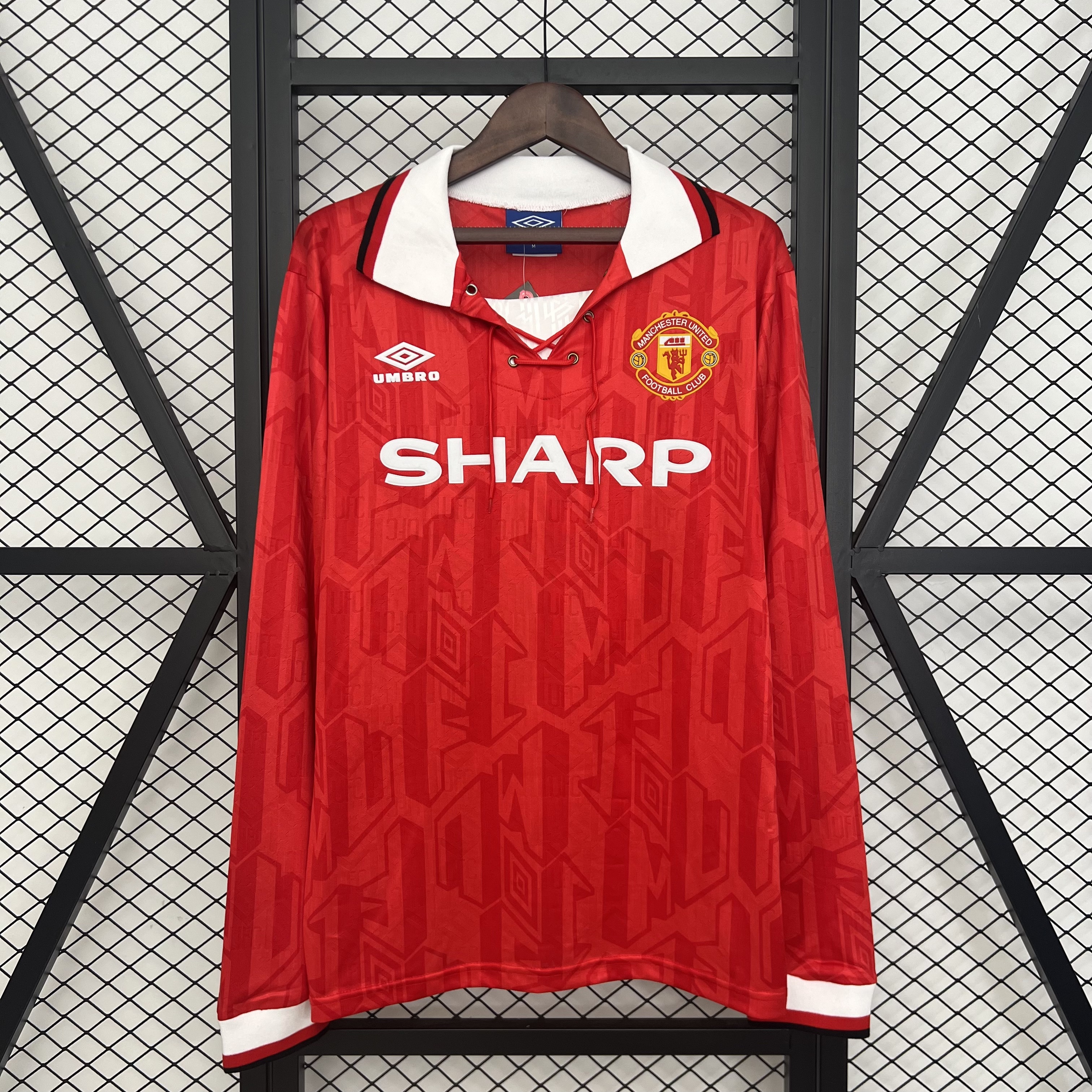 Manchester United 92-94 Home Long Sleeve