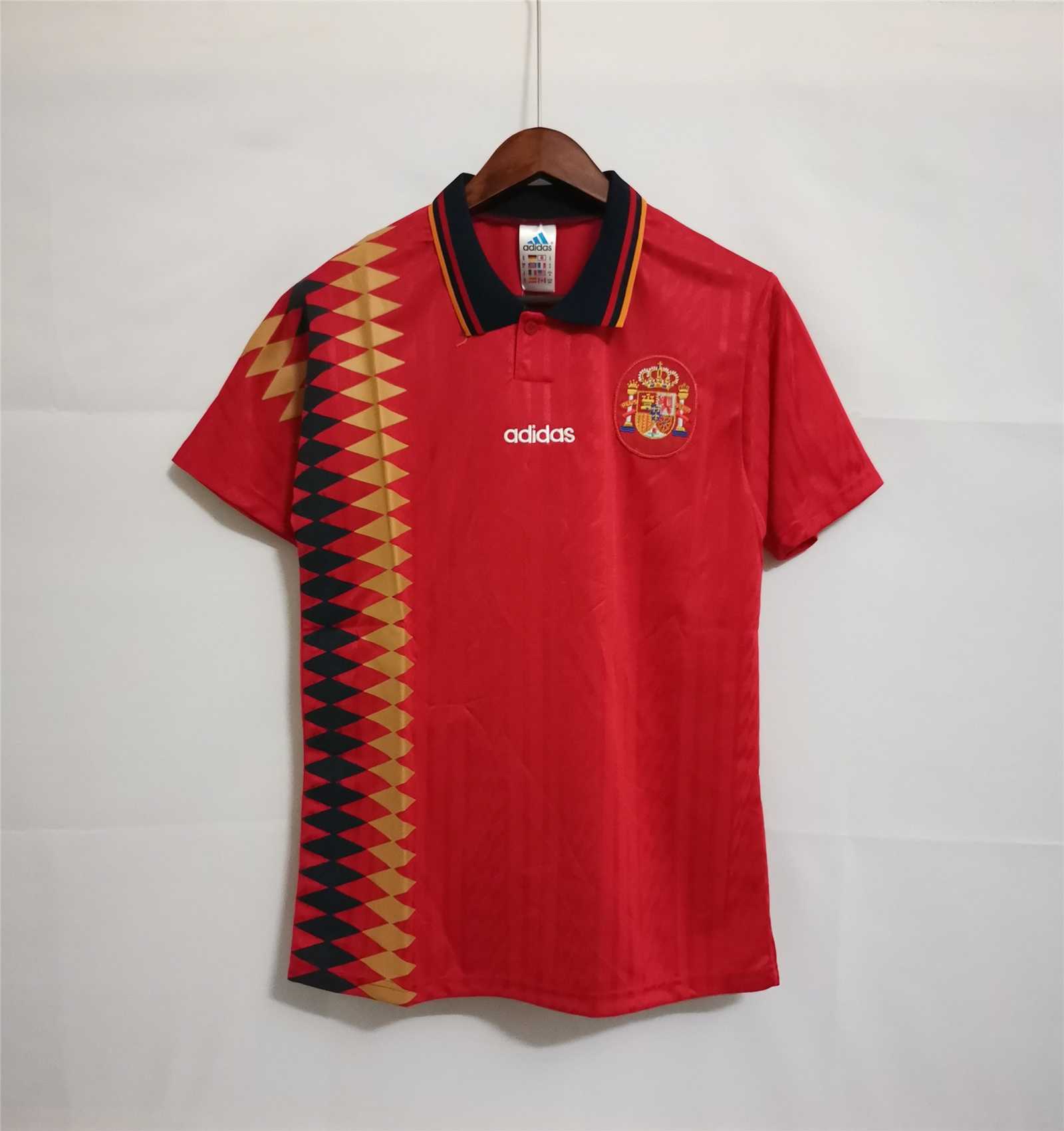 Spain 1994 World Cup Home Retro Jersey