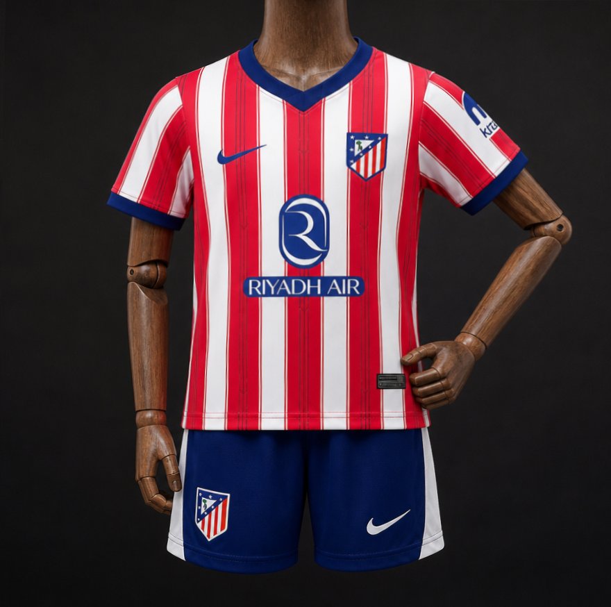NEW Atletico Madrid Home Kids Kit 26/27