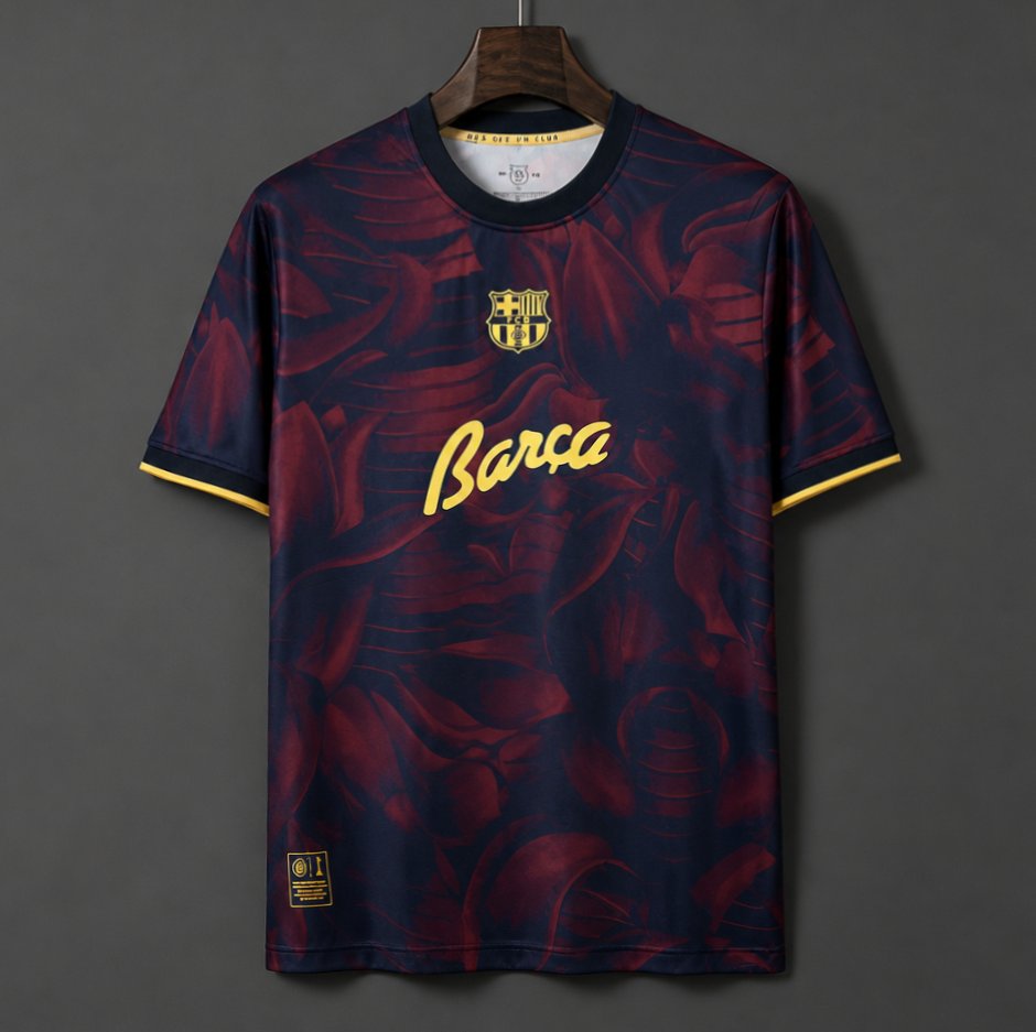 Barça "Crimson Bloom" Special Edition Jersey
