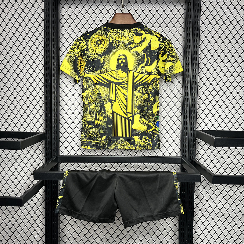 Brazil "Christ the Redeemer" Kids Kit — Yellow