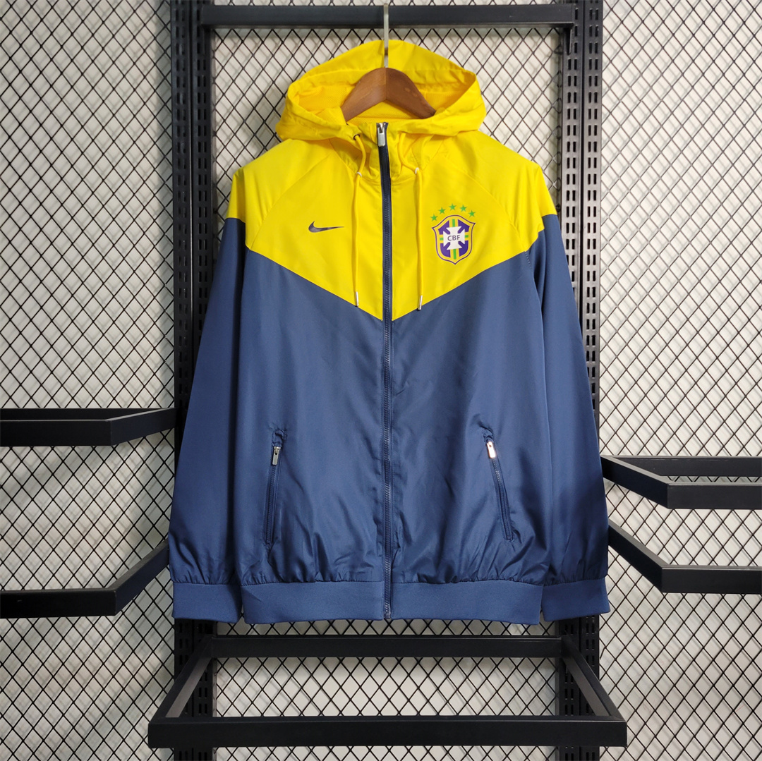 Brazil Windbreaker (Hooded)