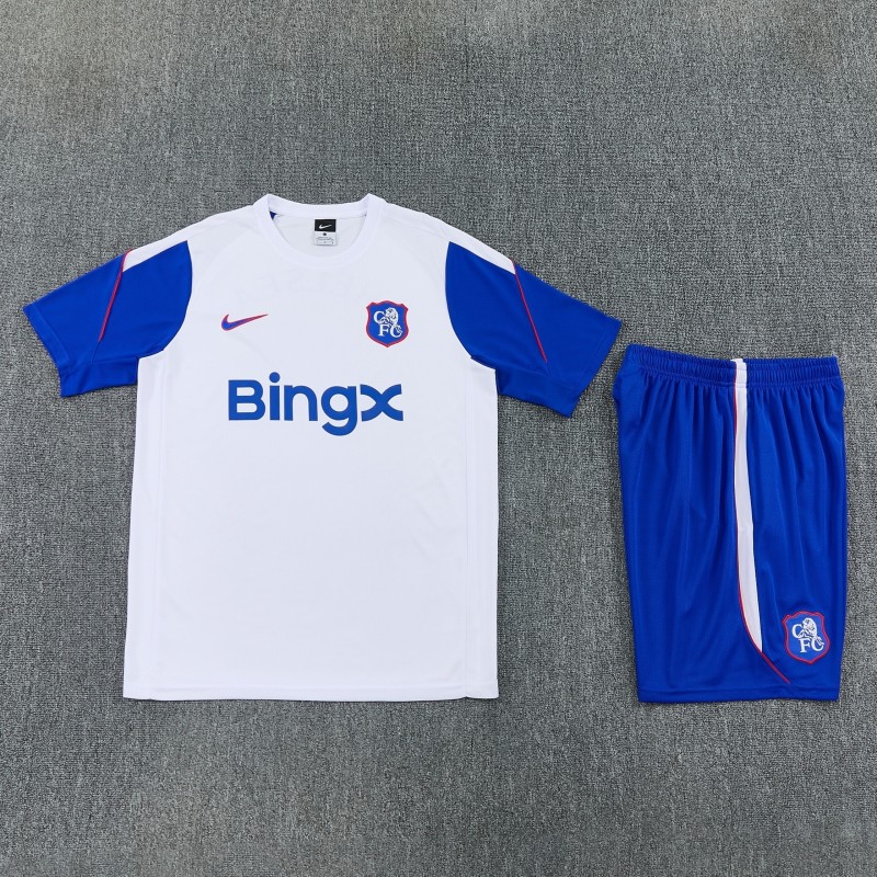Chelsea Training Tracksuit โ White/Blue 26/27