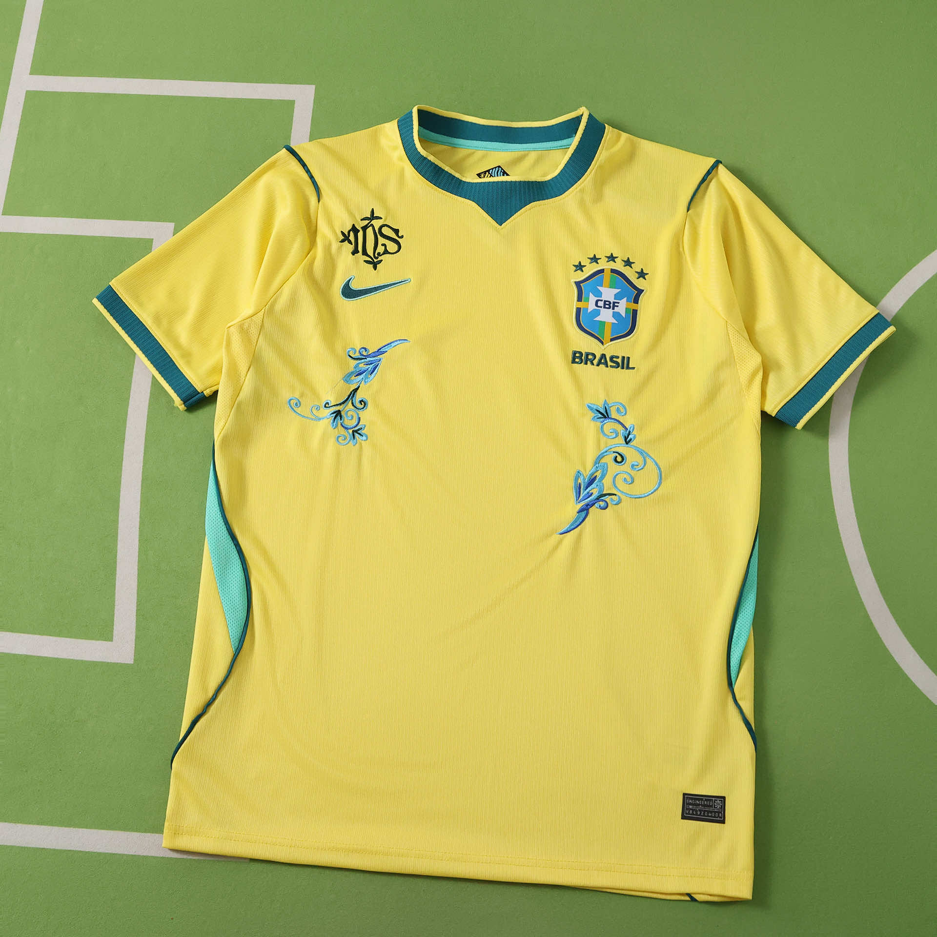 Brazil UNI BRASA Embroidered Jersey — Fan
