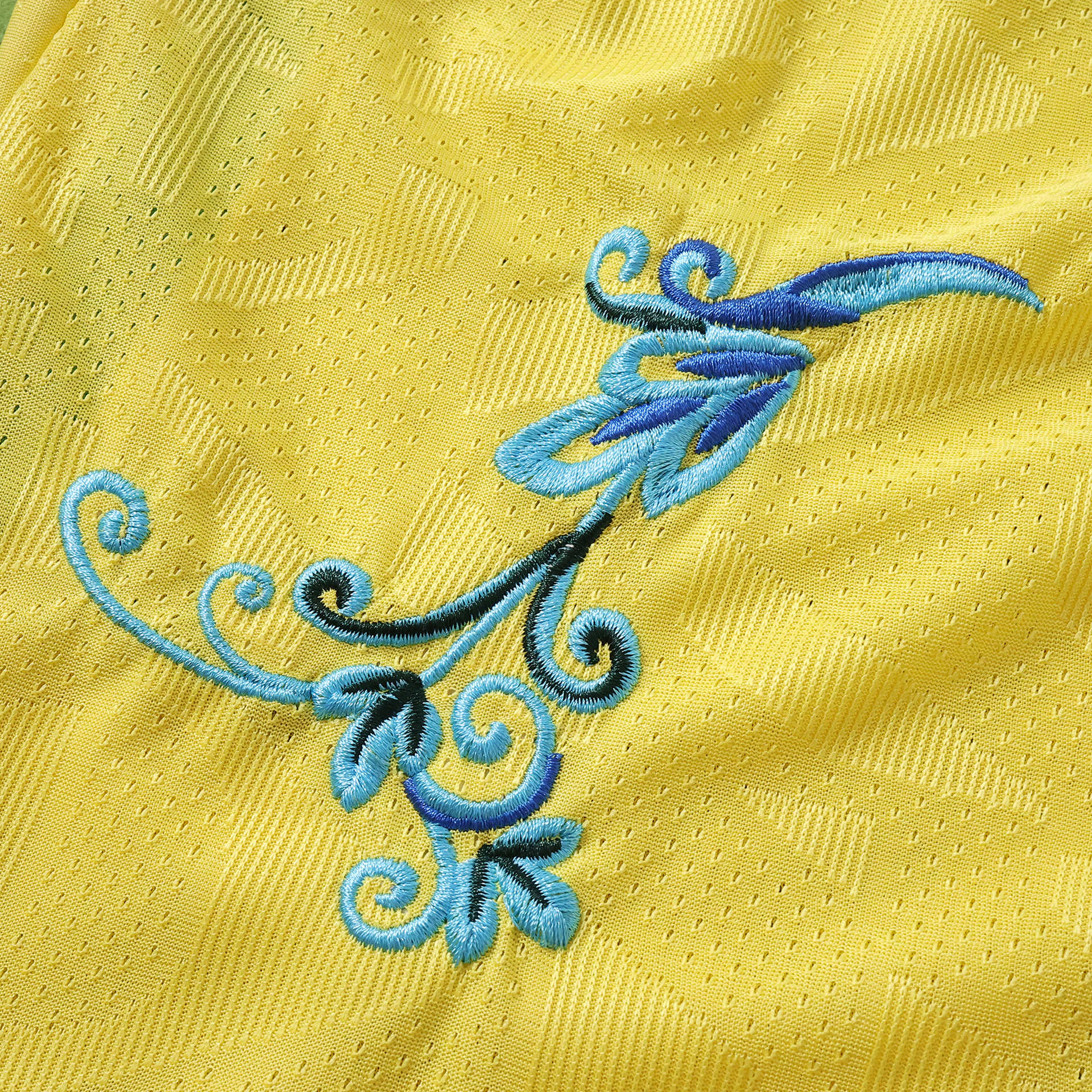 Brazil UNI BRASA Embroidered Jersey — Player