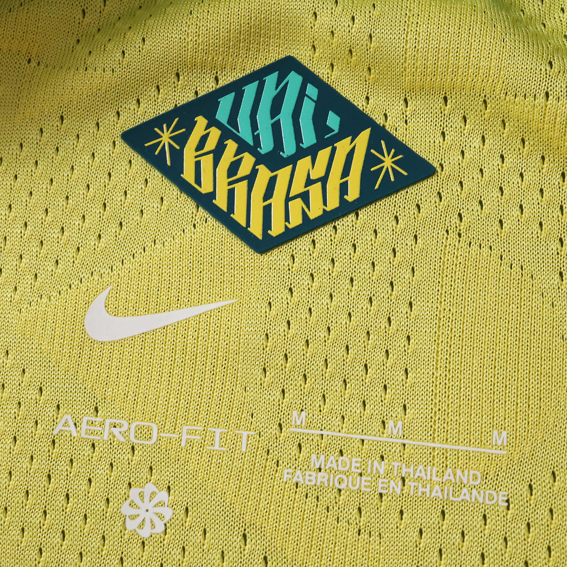 Brazil UNI BRASA Embroidered Jersey — Player