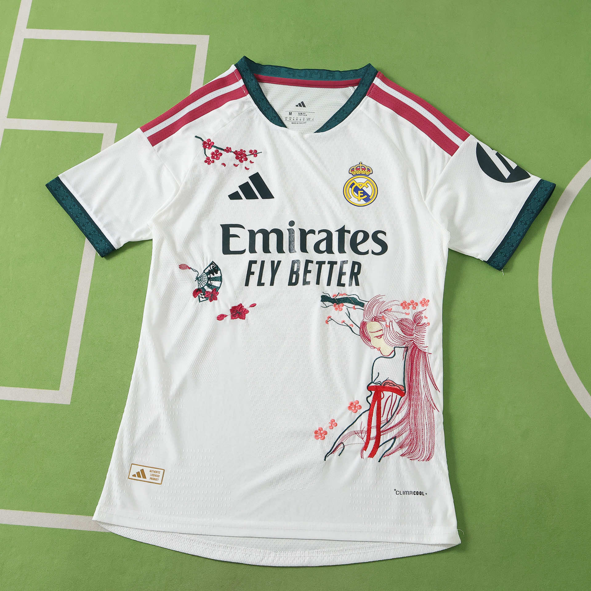 Real Madrid Embroidered Jersey — Player