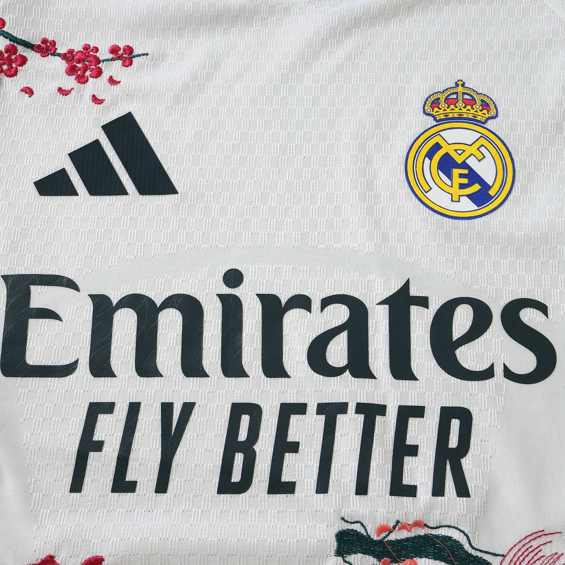 Real Madrid Embroidered Jersey — Player