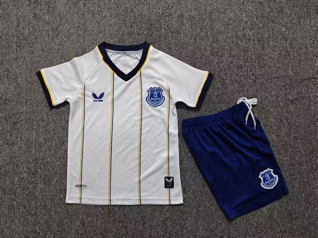 Everton Away Kids Kit 26/27
