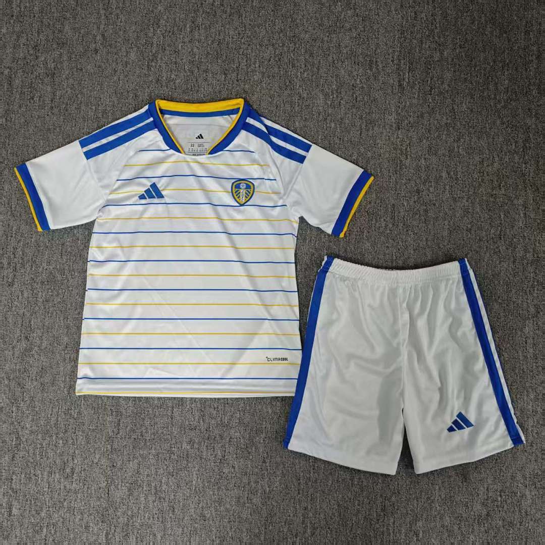 Leeds United Home Kids Kit 26/27