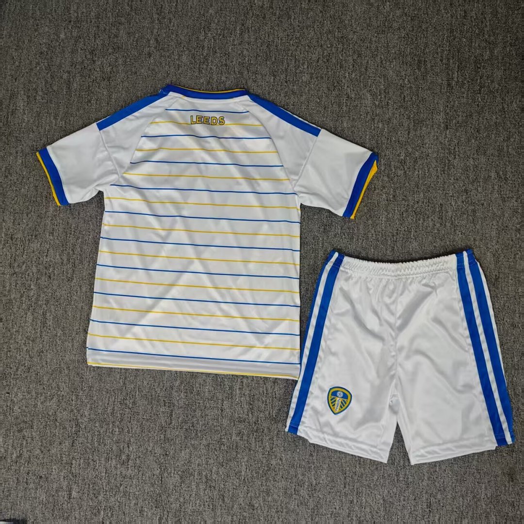 Leeds United Home Kids Kit 26/27