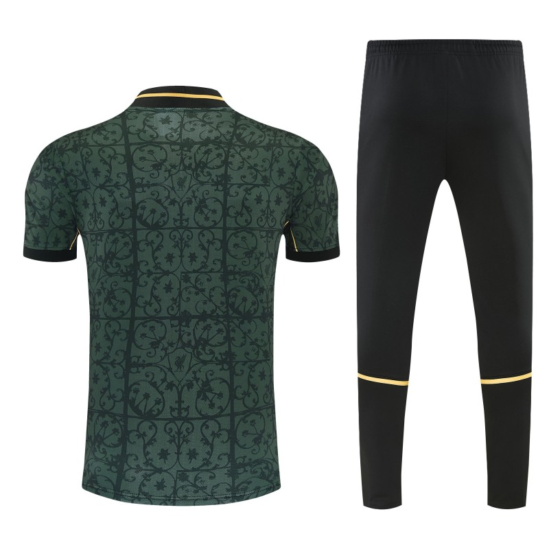 Liverpool Training Tracksuit — Green Ornate 26/27