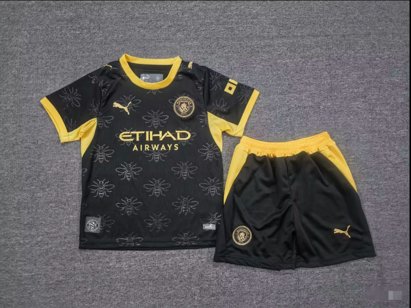 NEW Manchester City Away Kids Kit 26/27