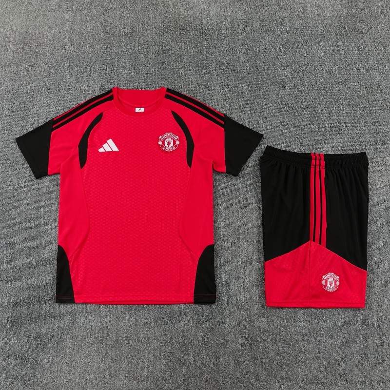 Manchester United Training Set — Red/Black 26/27