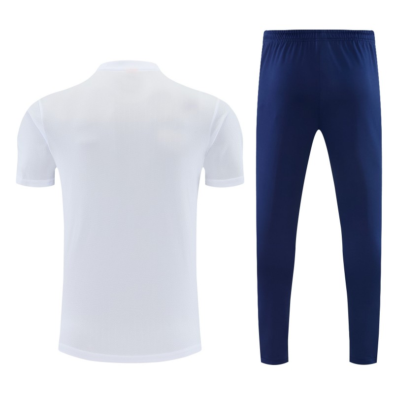 Marseille Training Tracksuit — White/Blue 26/27