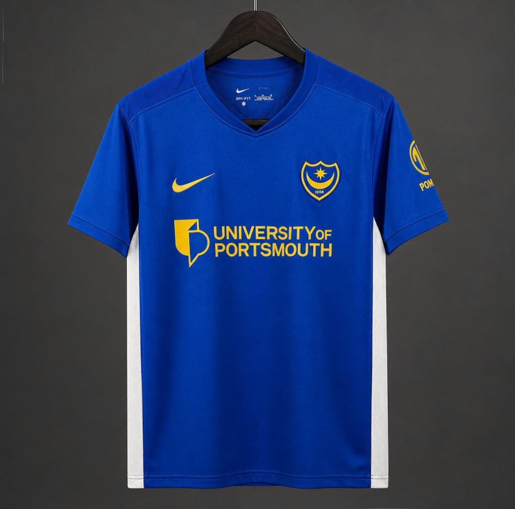 NEW Portsmouth Men's Jersey (Home) 26/27