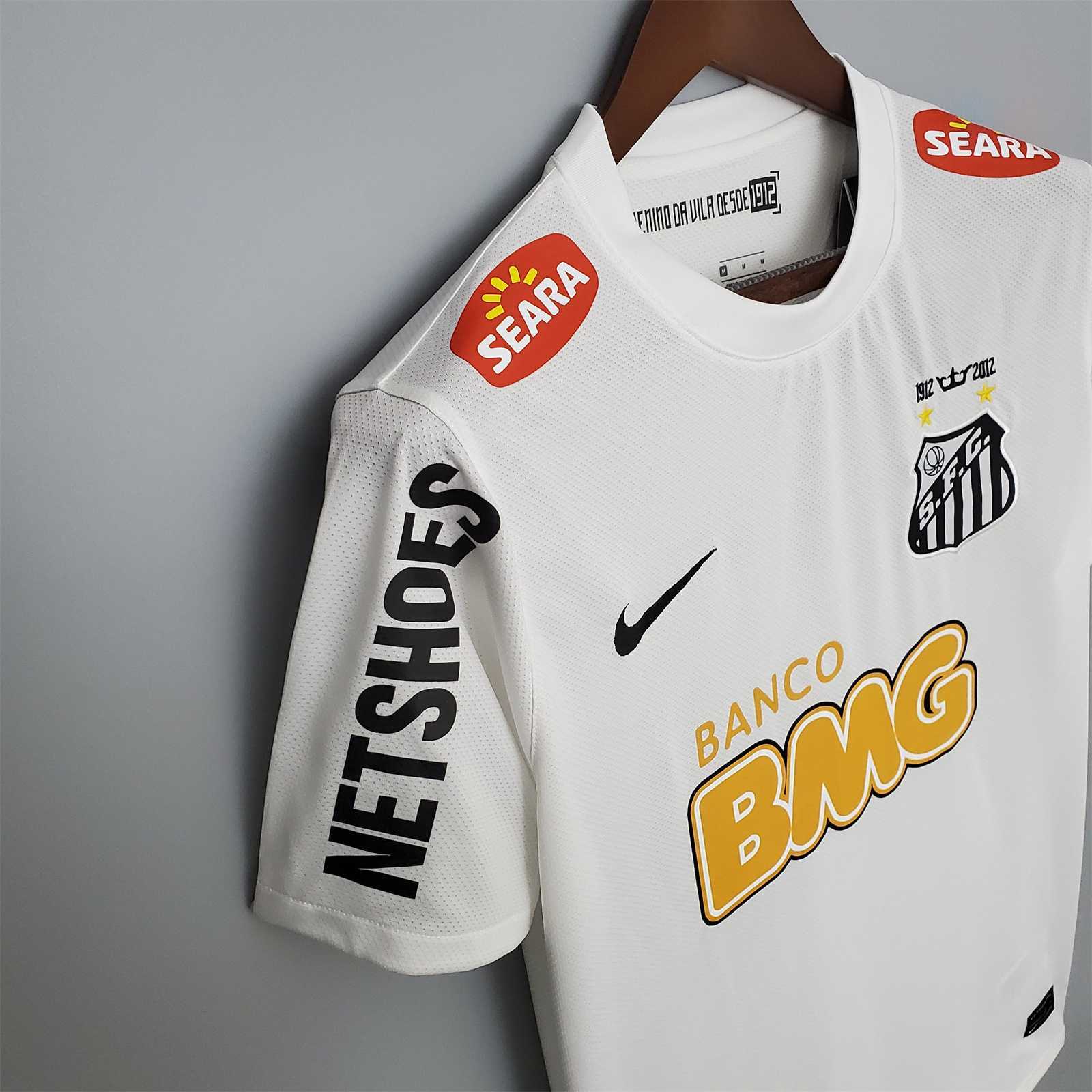 Retro 11/12 Santos Home Jersey