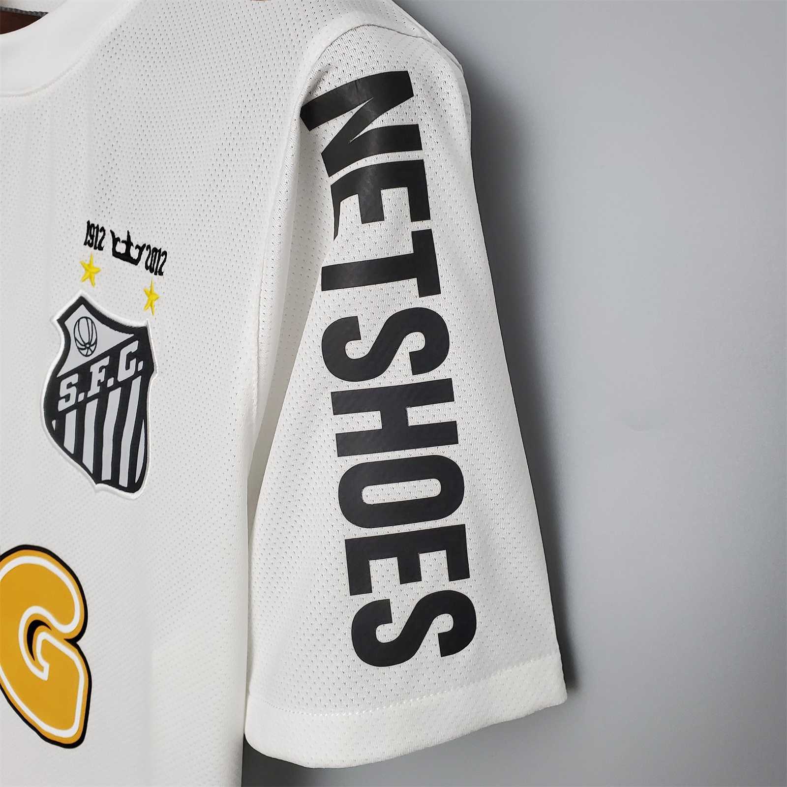 Retro 11/12 Santos Home Jersey