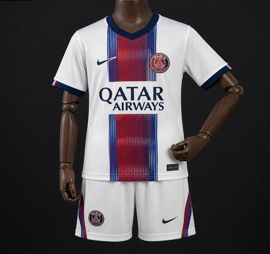 NEW Paris Saint-Germain (PSG) Away Kids Kit 26/27