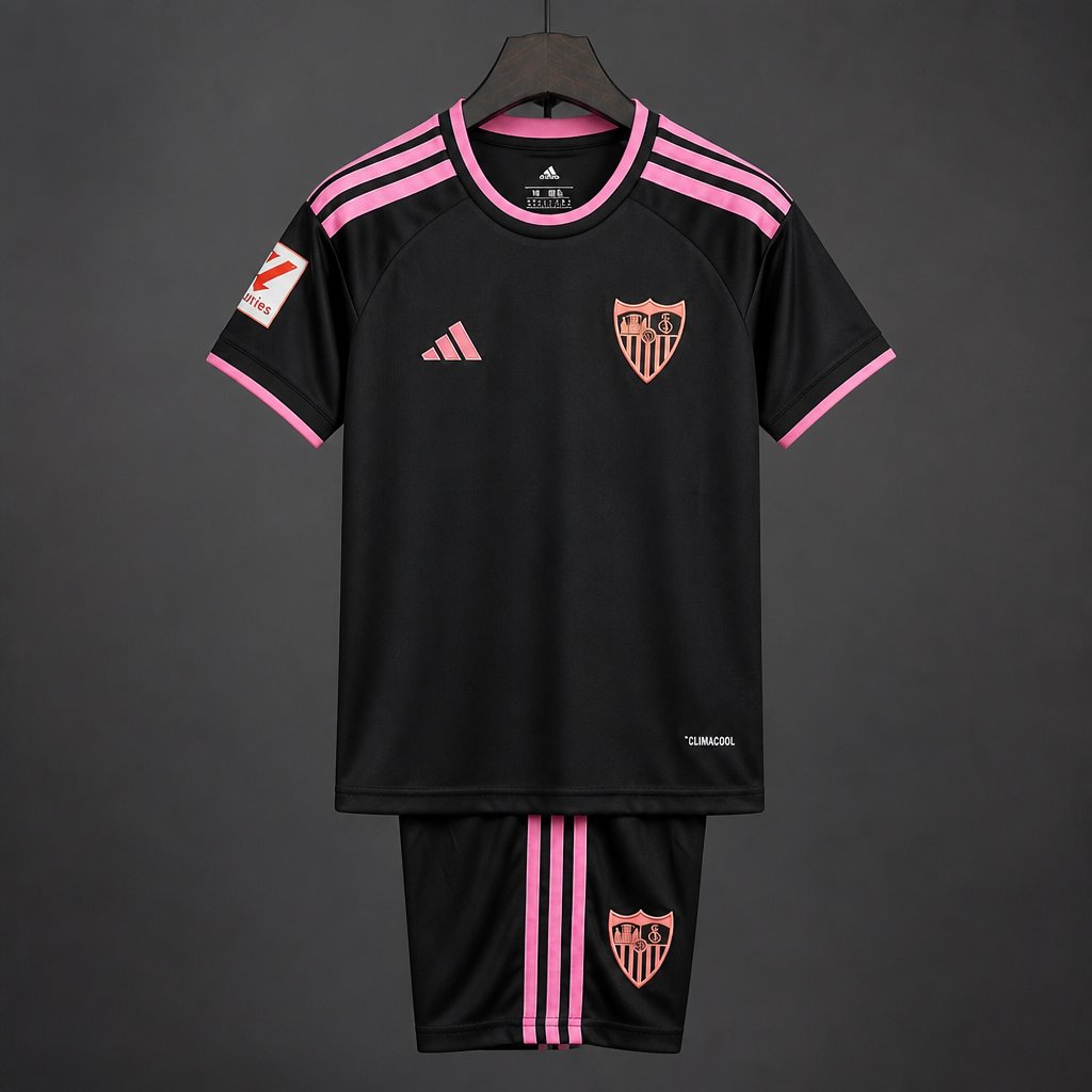 NEW Sevilla Third Kids Kit 26/27