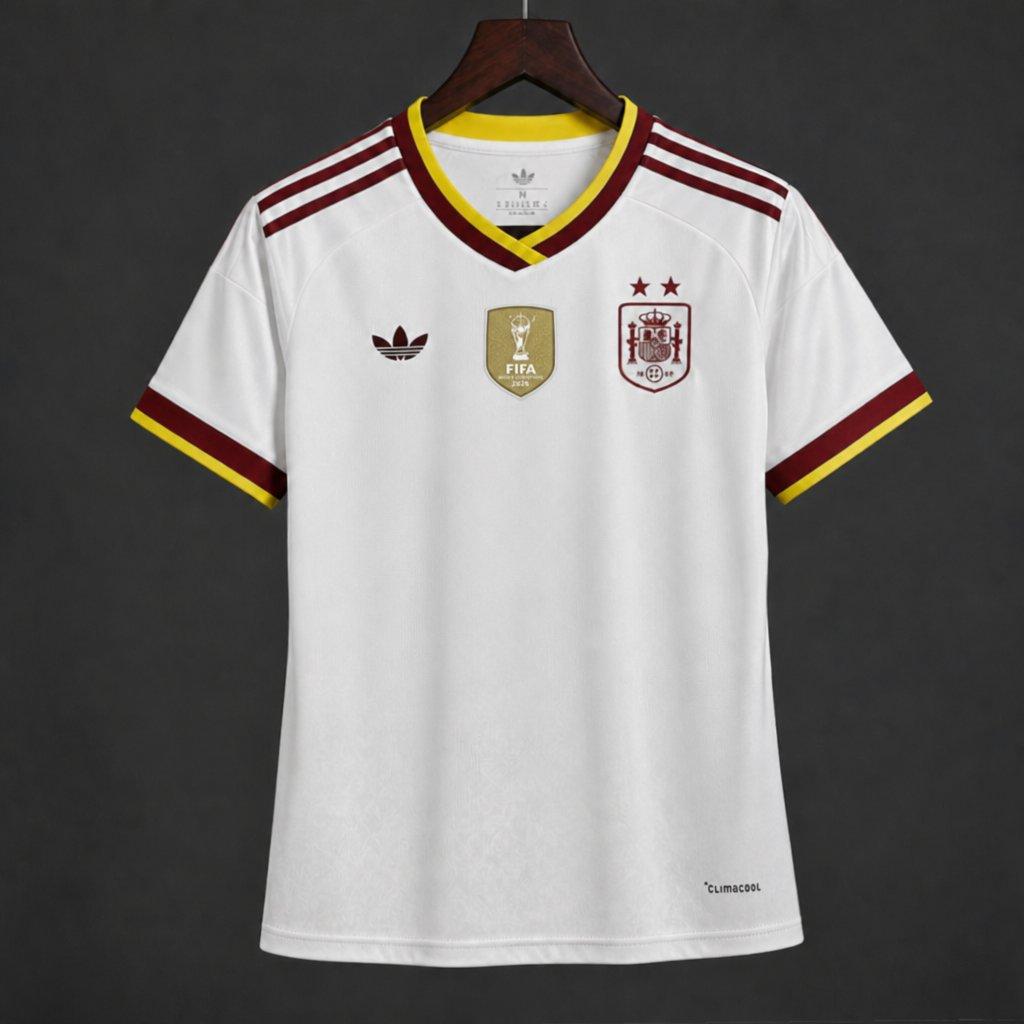 Spain Away Women's Jersey โ Two Stars