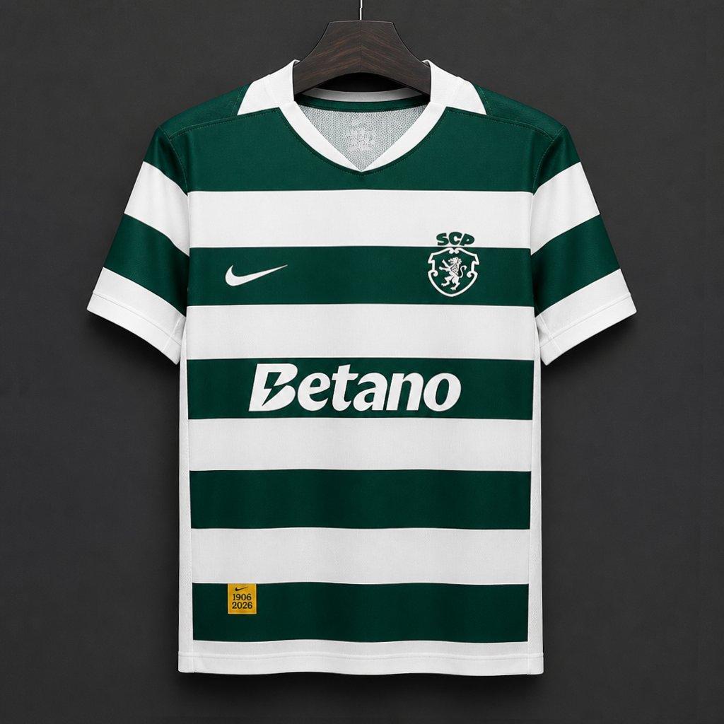 NEW Sporting Lisbon Home Jersey 26/27