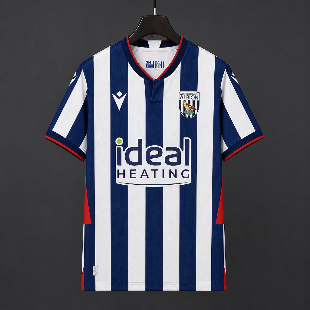 NEW West Bromwich Albion Men's Jersey (Home) 26/27